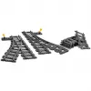 Set de construcción LEGO City 60238 – desvío de vías y accesorios para sets de juego