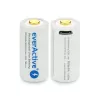 Batería recargable everActive EV16340 700mAh 3V con función de carga micro-USB