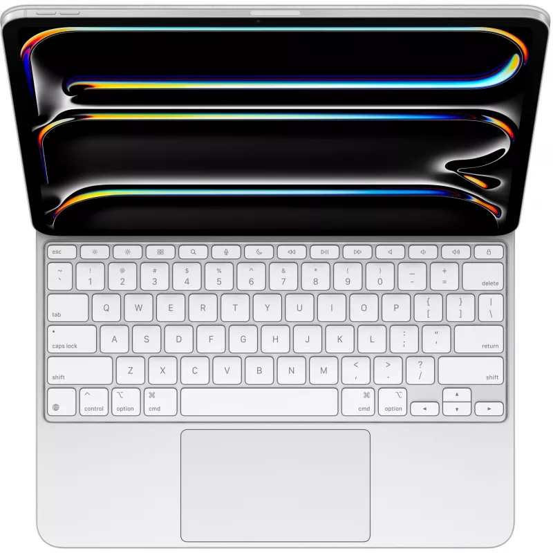 Apple Magic Keyboard para iPad Pro 13 pulgadas M4 US English Blanco QWERTY