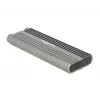 Carcasa para SSD DeLOCK 42001 plateada M.2