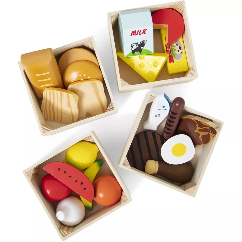 Melissa & Doug grupos de alimentos, cocina de juguete
