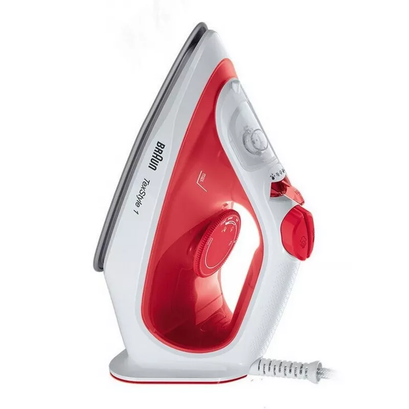 Braun SI 1019 RD Plancha de vapor Suela antiadherente 1900 W Rojo