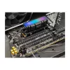 Disipador DELOCK 18460 para SSD M.2 2280 — aluminio/cobre, RGB 5V, negro
