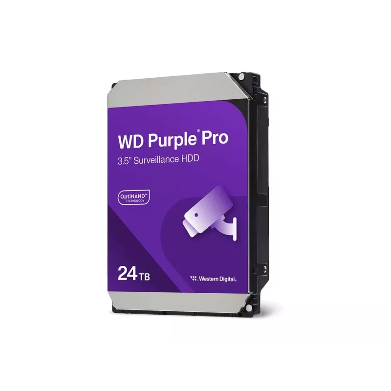 Disco duro interno Western Digital Purple Pro WD241PURP 24 TB 7200 rpm 3,5 pulgadas SATA 512 MB caché