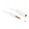 Cable de audio DeLOCK 3.5mm 1m
