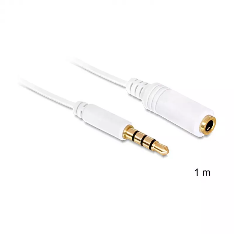 Cable de audio DeLOCK 3.5mm 1m