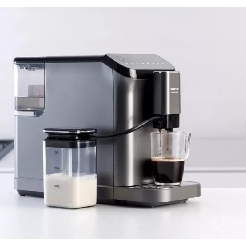 Cafetera espresso Taurus Accento Latte superautomática, molinillo integrado, depósito de agua de 1,5 L, entrada de café en grano
