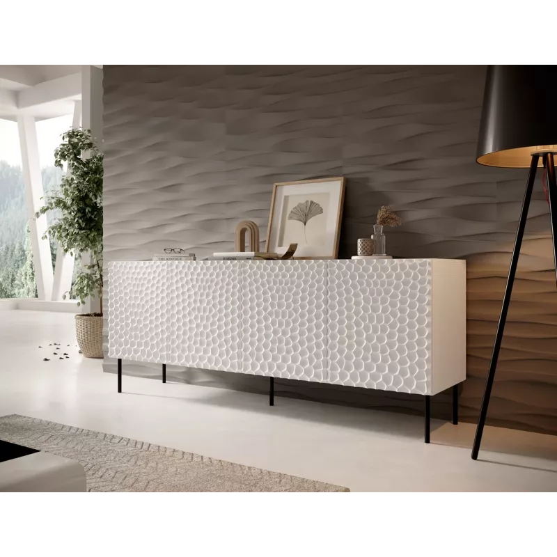 HOLE cómoda 190x40,5x74,5 cm blanco mate