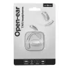 Gembird OWS-01-W auriculares Bluetooth TWS open-ear, blancos