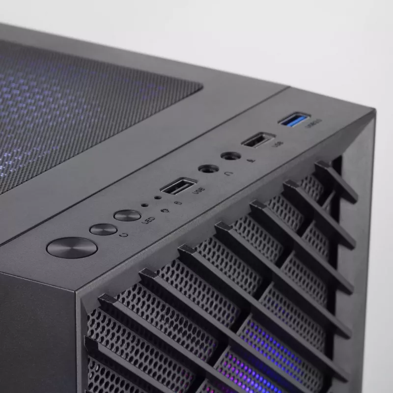 Tacens Mars MC-VORTEX caja mATX, negra, 3 ventiladores FRGB de 120 mm