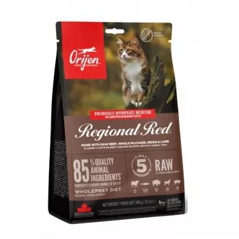 ORIJEN Regional Red Cat - Comida seca para gatos - 340 g