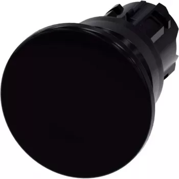 Siemens Pulsador de seta anillo frontal plástico Negro SIRIUS ACT 3SU1000-1BD10-0AA0 1 ud. (3SU1000-1BD10-0AA0)
