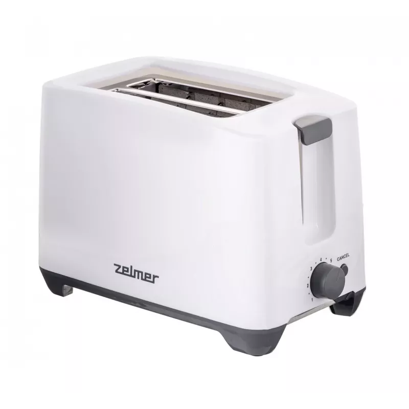 Zelmer ZTS7386 Tostadora 2 rebanadas 750 W Blanco