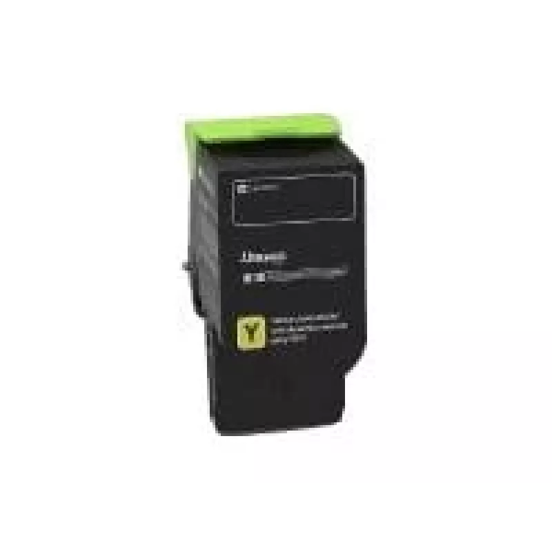 Cartucho de tóner Lexmark 78C2UY0 1000 páginas Amarillo