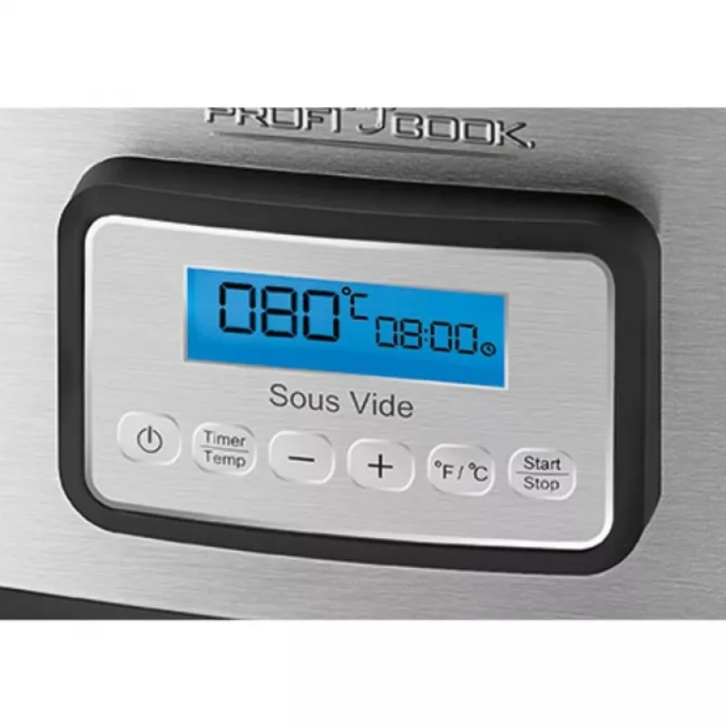 ProfiCook PC-SV 1112 8 L 520 W negro, acero inoxidable