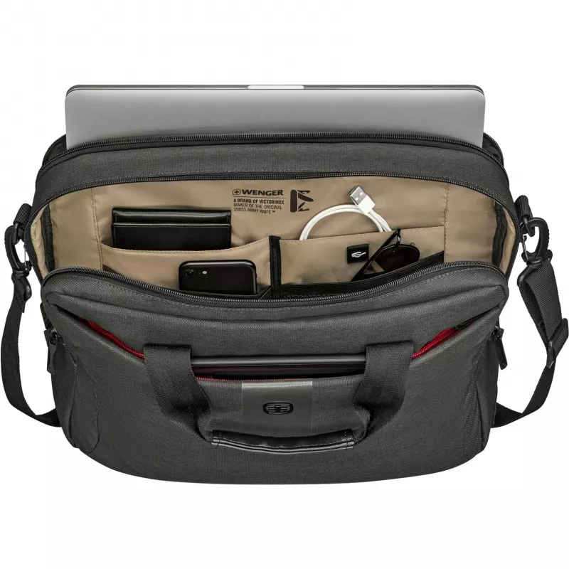 Maletín Wenger SwissGear MX Eco Brief 40,6 cm 16 pulgadas gris