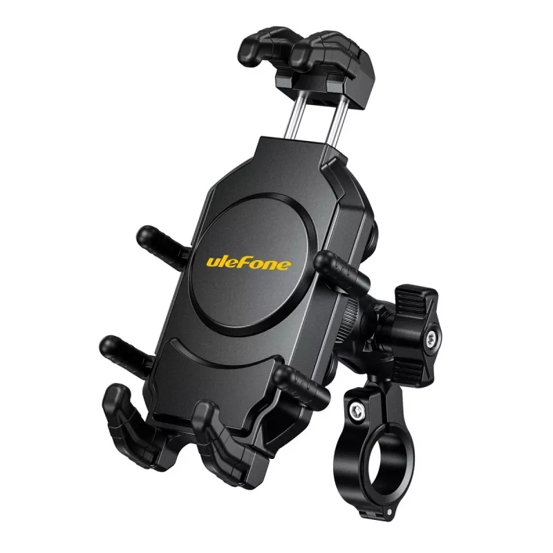 Soporte pasivo UleFone Armor Mount Pro para teléfonos móviles — soporte, para bicicleta y patinete, negro