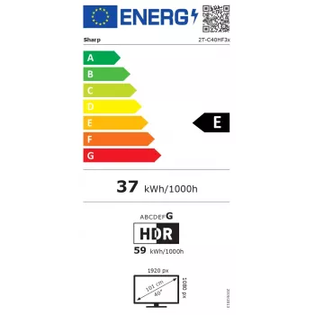 Sharp | 40HF3265E | 40