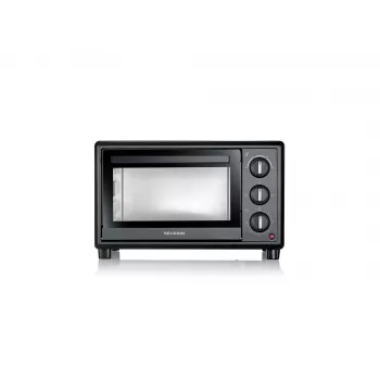 Horno eléctrico compacto SEVERIN TO 2078 — 20 L de capacidad, 1600 W, negro, independiente