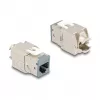 DeLOCK módulo Keystone 88120 plano RJ-45 gris 10 uds.