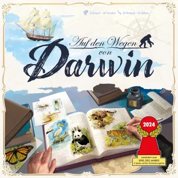 Tras los pasos de Darwin, juego de mesa