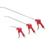 Set de pistolas de soplado de aire ks tools 3 piezas — longitudes de boquilla 95, 510 mm