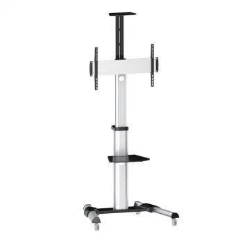 Carro/soporte multimedia LogiLink BP0025 blanco para pantalla plana