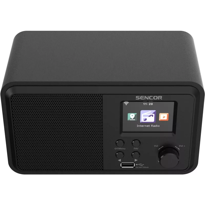 Radio de sobremesa SENCOR SIR 5100WDB — 4 W, Wi‑Fi, FM