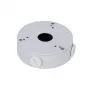 Caja de conexión DAHUA PFA13G – interior, blanca, Ø11,2 cm, altura 36 mm, carga máx. 2 kg