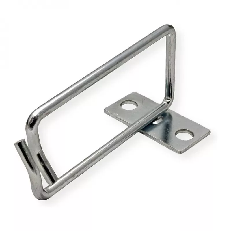 Pasacables ROLINE, 40x80 mm, metal, entrada lateral de cables