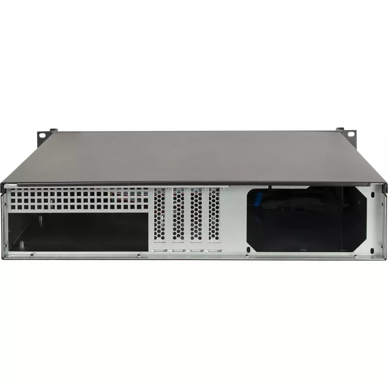 Inter-Tech 2U-K-240L chasis de servidor rack 2U para Micro-ATX, negro