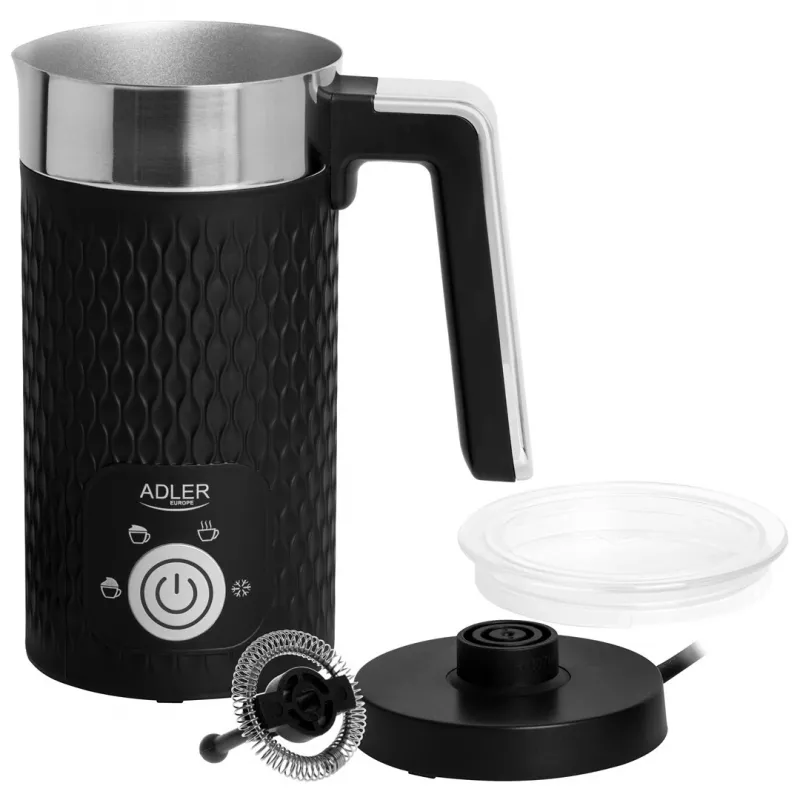 Adler AD 4494B espumador de leche negro