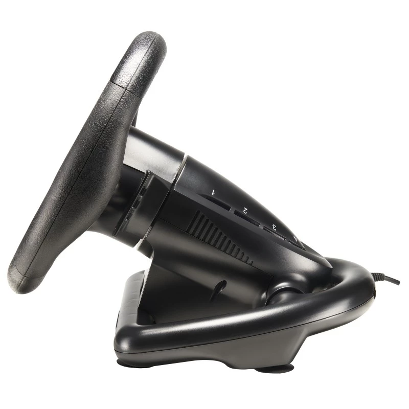 Volante + pedales Subsonic SA5426-NG negro USB rotación 180°