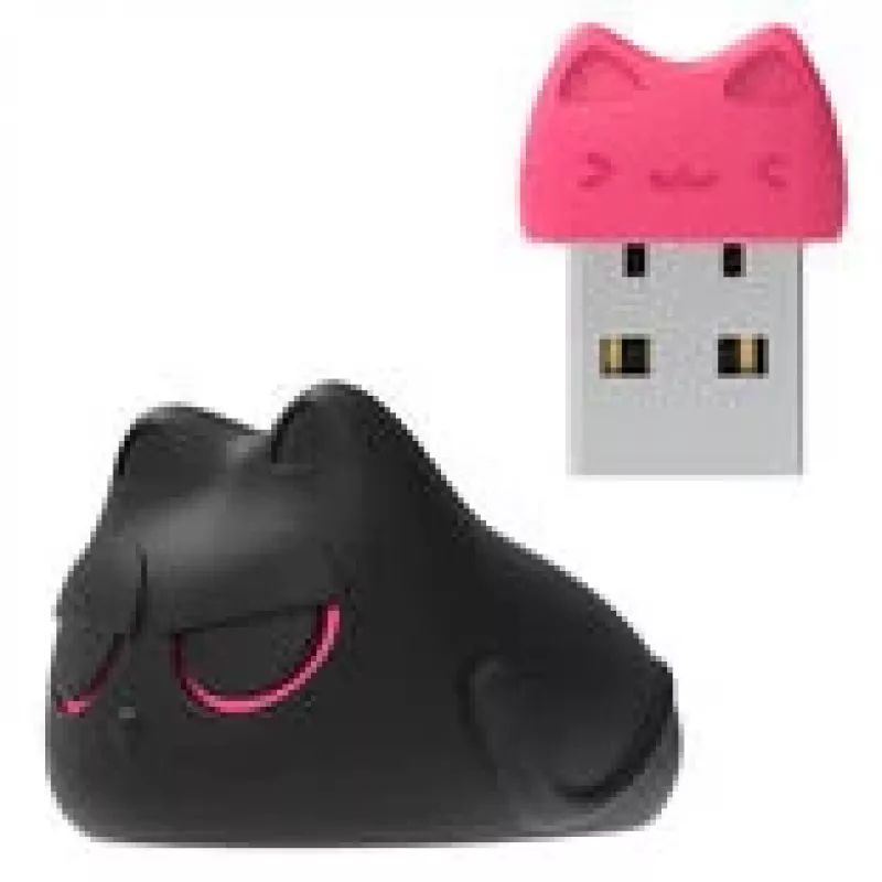 Ratón gaming WLMouse Beast Miao con interruptores ópticos Omron - negro (MIAO-BLACK-O)