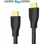 PureLink Sonero cable HDMI Premium X-PHC011-030HDMI 2.0 HighSpeed funda de nailon - cable - Digital/Display/Video
