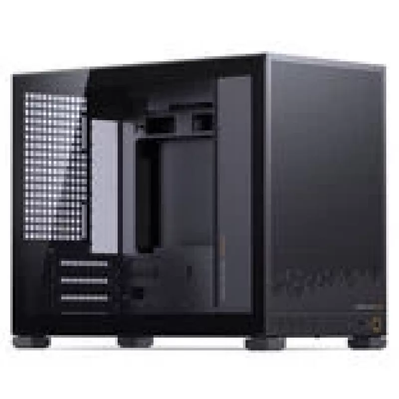 Caja de PC Jonsbo D32 STD + refrigeración líquida completa TRYX PANORAMA SE, ARGB - 240 mm, negro