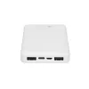 Batería portátil Extralink EPB-078W 10000 mAh blanca, USB-C, salida de 10 W, carga hasta 2 dispositivos