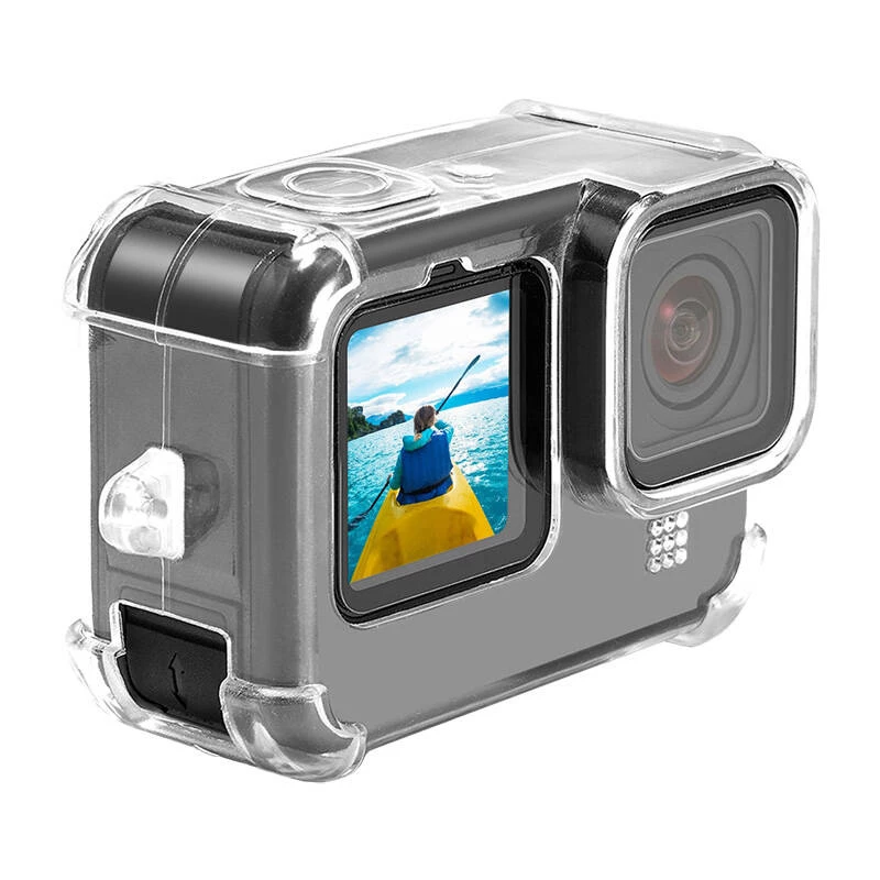 Funda con tapa de objetivo y correa de cuello PULUZ para GoPro Hero 9 / 10 / 11