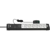 Regleta de alimentación Brennenstuhl Premium-Line 3m 6 tomas de corriente para interiores negro gris