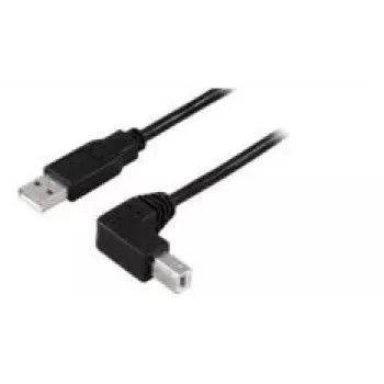 Microconnect USBAB2ANGLE10 Cable USB 10 m USB A USB B Negro