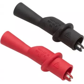 Set de pinzas de seguridad Fluke conector hembra 2 mm CAT IV 600 V, CAT III 1000 V rojo, negro AC175 (4101772)