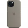 Funda de silicona con MagSafe para iPhone 15 – Clay