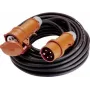 Cable de extensión eléctrica AS Schwabe 60595, 5 m de cable, 1 toma AC, protección IP44, interior/exterior