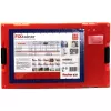 FixTainer - DUOPOWER & DUOSEAL + tornillos, tacos gris claro/rojo, 275 piezas