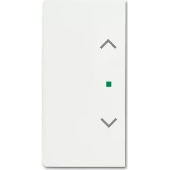 Busch-Jaeger 2CKA006220A0488 placa embellecedora para soporte y caja de sensor blanco (2CKA006220A0488)