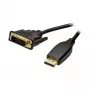 Synergy 21 3,0 m DP - DVI-D - DisplayPort - DVI-I - conector macho - conector macho - oro - negro (S215432)