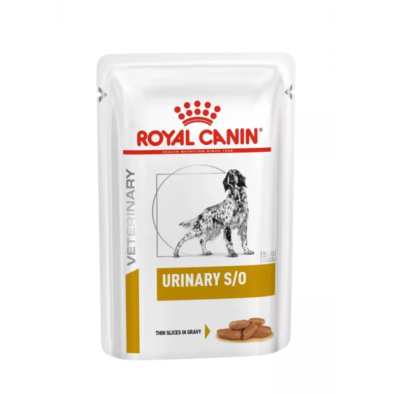ROYAL CANIN Urinary S/O - Comida húmeda para perros - 12 x 100g