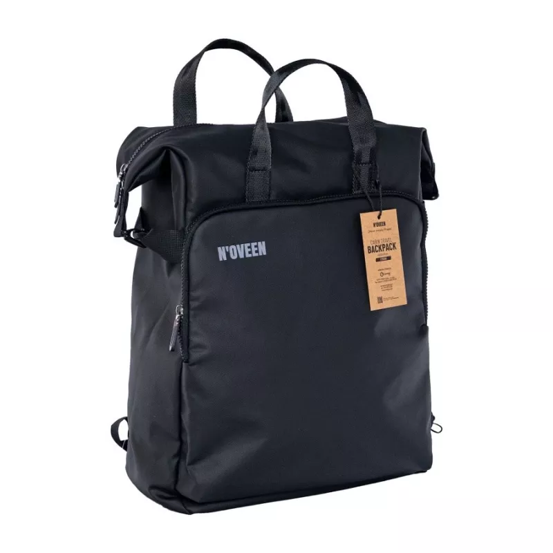 Mochila de viaje NOVEEN CTB300 – 40×50×16 cm, poliéster, 2 compartimentos, impermeable, compartimento para portátil