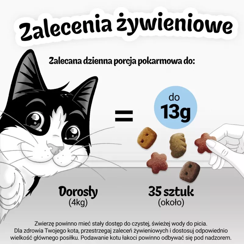 Bolsa de comida para gatos Felix Party Mix Original 60 g — gatos adultos, bolsa