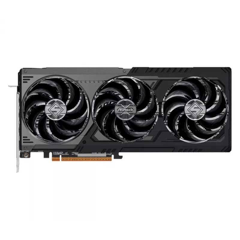 Tarjeta gráfica ASRock Radeon RX 9070 XT 16GB Steel Legend Dark